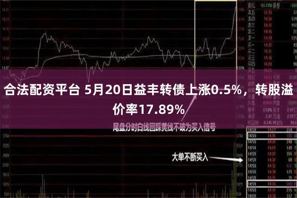 合法配资平台 5月20日益丰转债上涨0.5%，转股溢价率17.89%